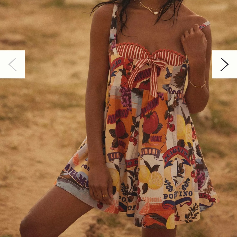 MAEVE LAYERED BUSTIER ROMPER